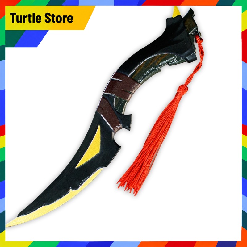 Cosplay Prop Display - Valorant Night‑themed Melee Alloy Game Model