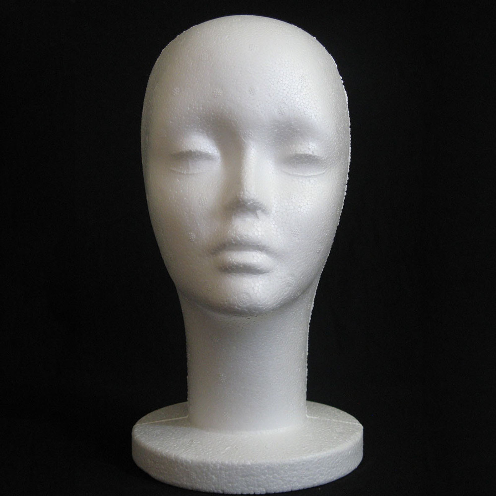 Cosplay Prop Foam - Female Styrofoam Mannequin Manikin Head Model