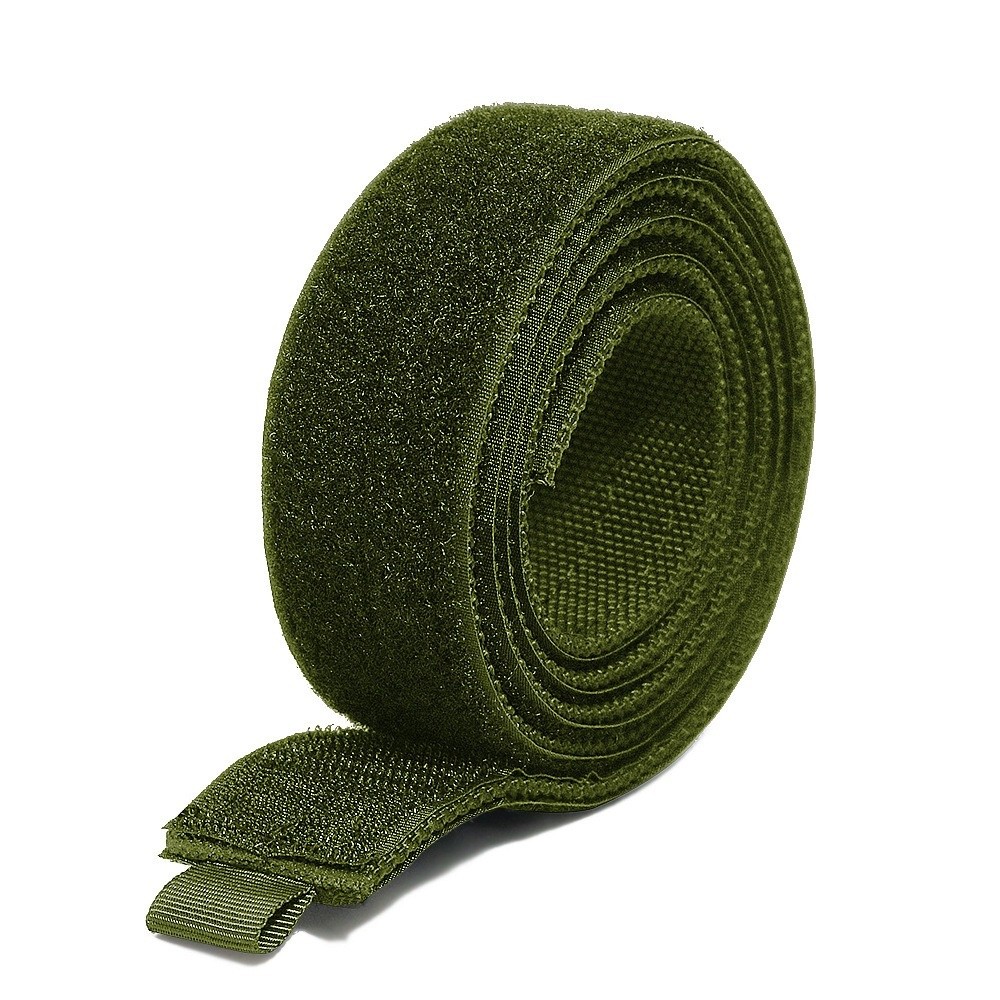 Velcro Hook Loop - Simple Nylon Waist Belt Lightweight Adjustable