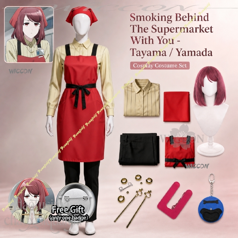 Cosplay Prop Works - Tayama Yamada Cosplay Smoking Behind The