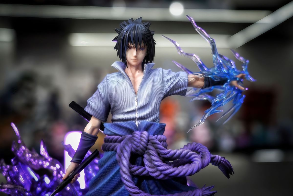 Anime Ninja Figure Flame Effec - огляд і ціна Cosplay Prop Display
