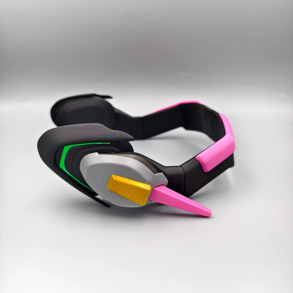 3D Printing Craft Dva Headset  - огляд і ціна Dva Cosplay Prop