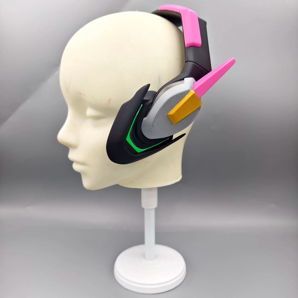 3D Printing Craft Dva Headset  - огляд і ціна Dva Cosplay Prop