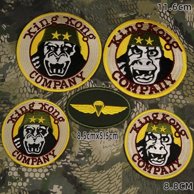 King Kong Taxi Driver Badge M6 - огляд і ціна Velcro Hook Loop