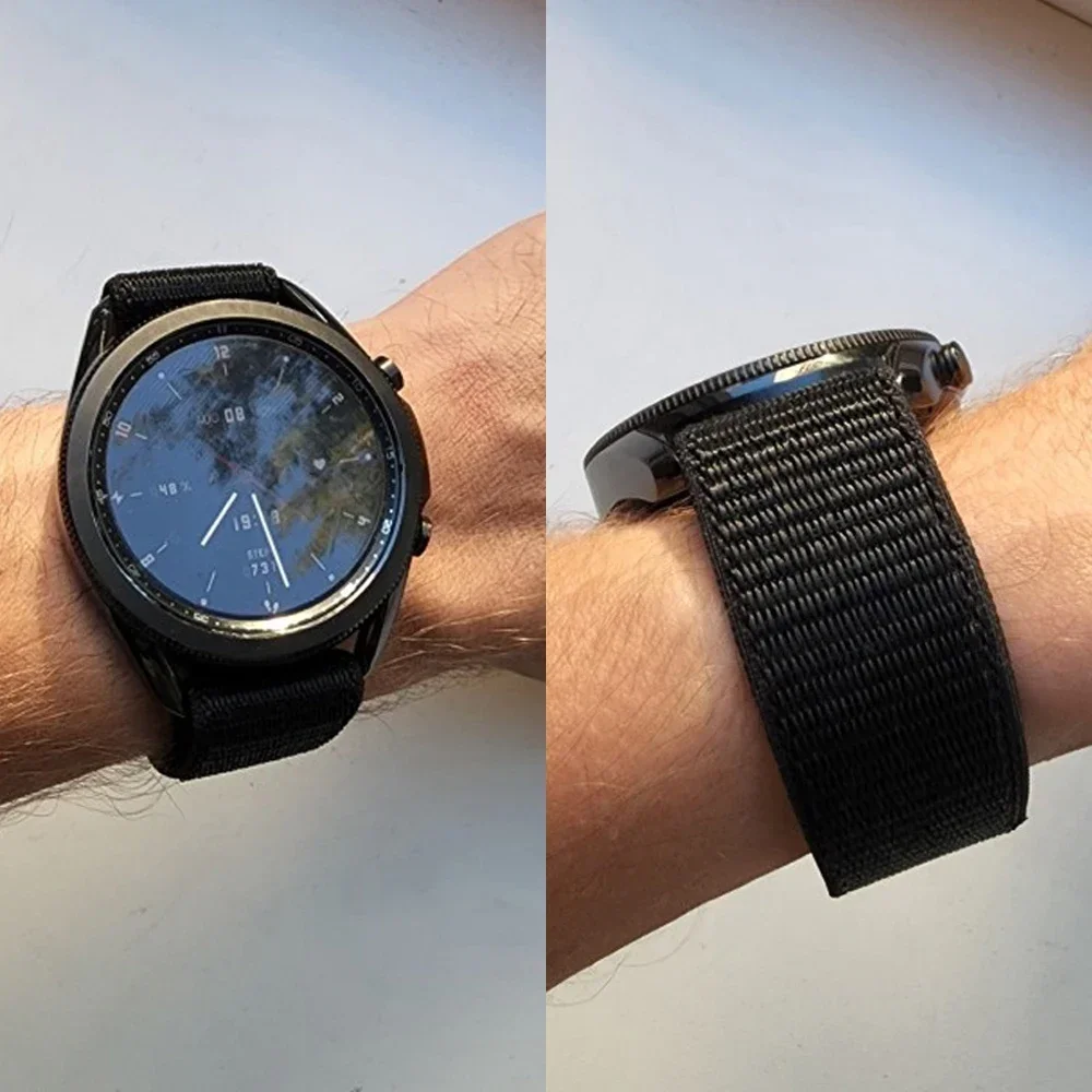 26mm 22mm Hook Loop Nylon Stra - огляд і ціна Velcro Hook Loop