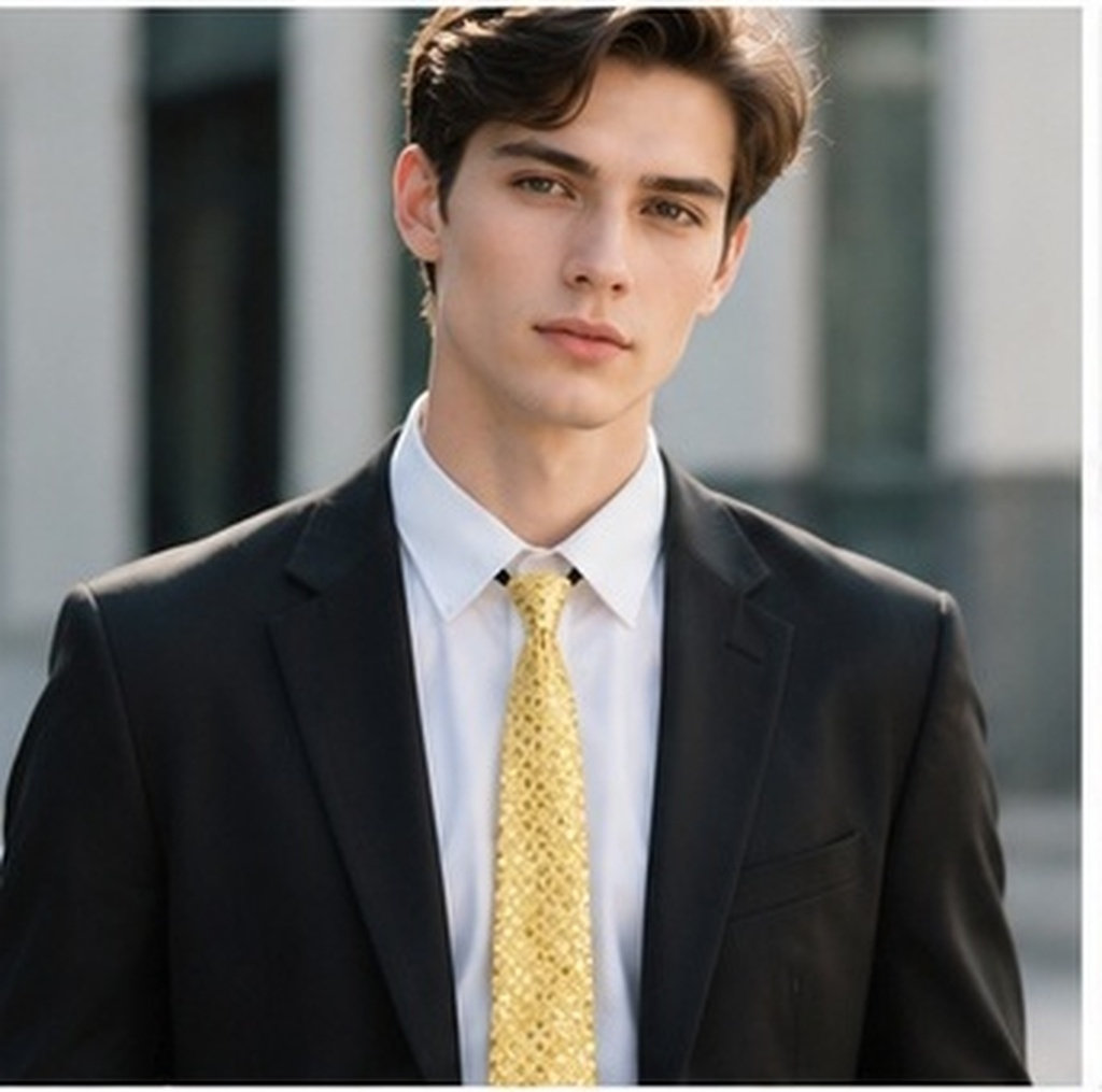 Shine Sequin Necktie Fashion C - огляд і ціна Cosplay Prop Business