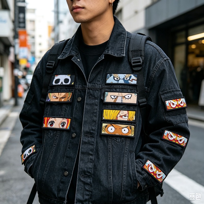 Anime One Piece Velcro Patch E - огляд і ціна Velcro Hook Loop