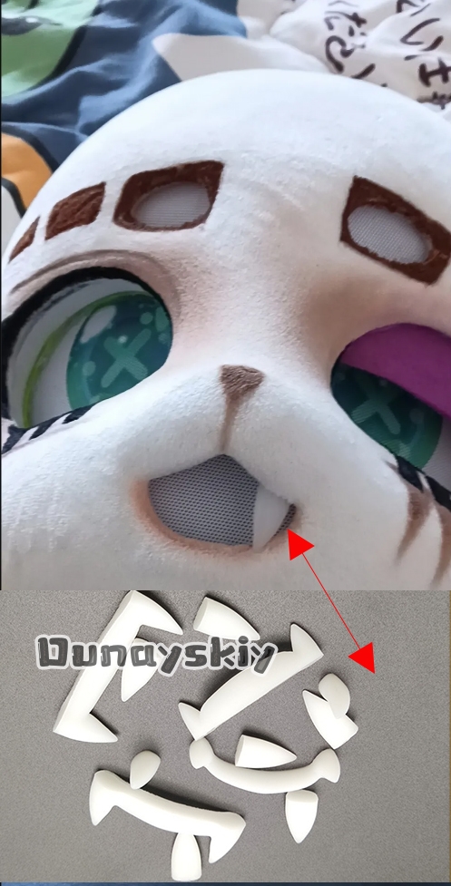 Furry 3D Printing Kemono Fursu - огляд і ціна Cosplay Prop 3D Print Settings