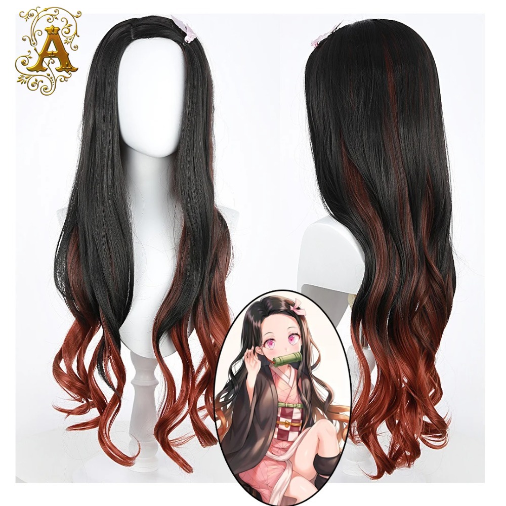 Black Dark Red Gradient Color  - огляд і ціна Wig Fiber Net